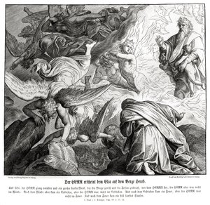 The Lord Appears to Elijah on Mount Horeb