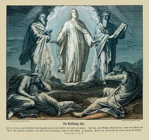 Transfiguration of Jesus, Gospel of Luke