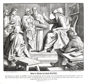 Wisdom of the Lord, Book of Sirach by Julius Schnorr von Carolsfeld