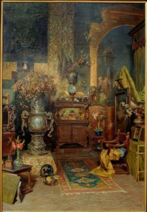 Studio Interior by Julius Victor Berger