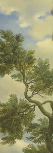 Arcadian Landscape with a Traveler
