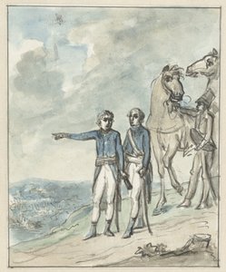 The Generals Napoleon and Berthier by Jurriaan Andriessen