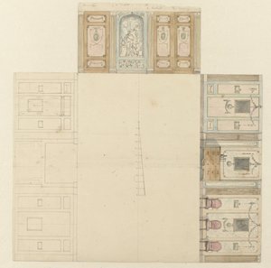 Design for the Decoration of Three Walls of a Room