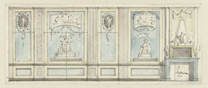 Design for a Room Wall by Jurriaan Andriessen