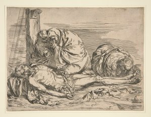 Descent from the Cross by Jusepe de Ribera