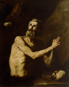Saint Paul the Hermit by Jusepe de Ribera