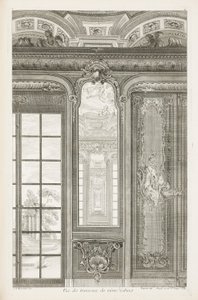 View of the Trumeaux of the Same Cabinet, 3rd Plate