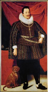 Emperor Ferdinand II, husband of Maria Anna of Bavaria and Eleonore Gonzaga by Justus Sustermans