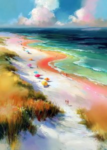Colorful Beach Day