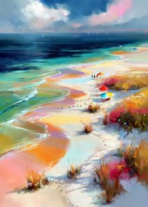 Colorful Beach Paradise