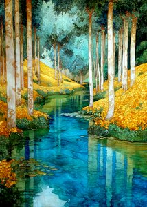 Enchanted Forest River