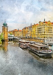 Historic Prague River Boats