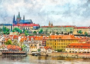 Prague Castle Vista
