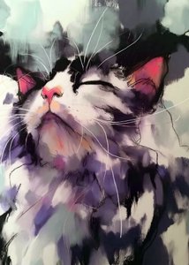 Vibrant Cat Dream