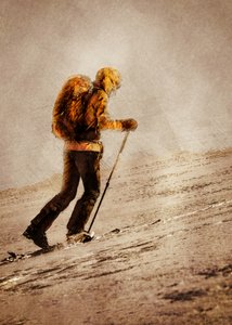 Winter Ski Trek by Justyna Jaszke