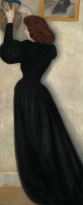 Slender Woman with Vase