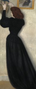 Slender Woman with Vase