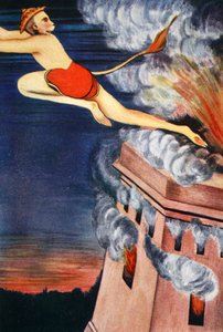 Burning of Lanka by K Venkatappa