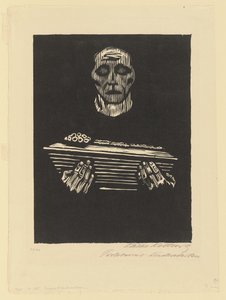Plate 3 of the Series "Proletariat" by Käthe Kollwitz