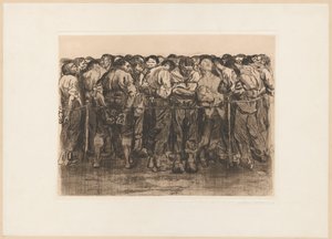 The Prisoners, Sheet VII from the Cycle: Peasants