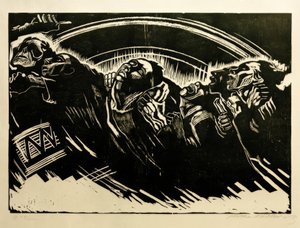 K. Kollwitz, The Volunteers by Käthe Kollwitz