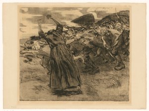Losbruch (Sheet 5 from "Peasants