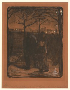 Suburb (1st State) by Käthe Kollwitz
