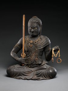 Fudō Myōō, early 13th century by Kaikei Kaikei