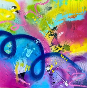 Vibrant Abstract Swirls