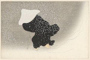 Falling Snow (Flowers of a Hundred Worlds) by Kamisaka Sekka