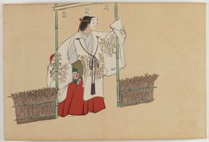 Flowers of a Hundred Worlds (Momoyogusa): Nonomiya by Kamisaka Sekka
