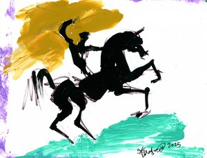 Dynamic Rearing Horse