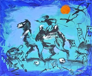 Dystopian Camel Rider