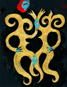 Intertwined Golden Forms
