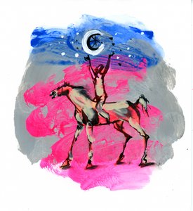 Magical Horse Dream by Kanat Ibragimov
