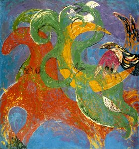 Vibrant Abstract Animals by Kanat Ibragimov