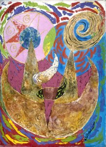 Vibrant Cosmic Vision by Kanat Ibragimov