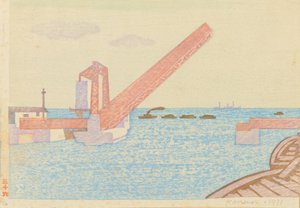 Shibaura Drawbridge by Kanenori Suwa