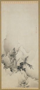 Winter Landscape: a Ravine
