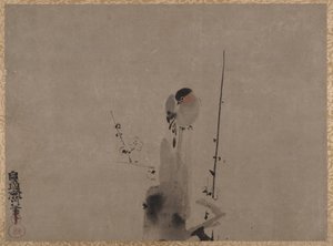 Bird on a Plum Tree by Kano Naonobu