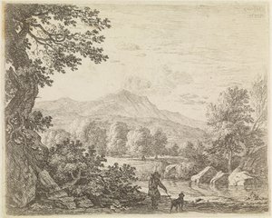 The Man with the Dog by Karel Dujardin