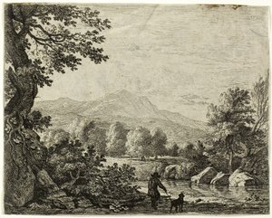 Man with a Dog by Karel Dujardin