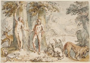 The Fall of Man by Karel van Mander I