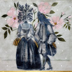 Elegant Fantastical Pair by Karenina Fabrizzi