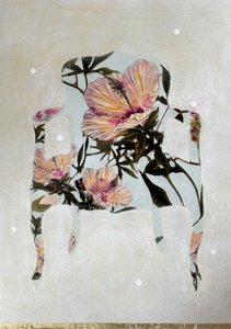 Elegant Floral Chair