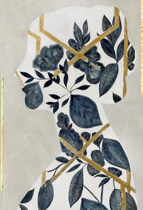 Golden Floral Profile