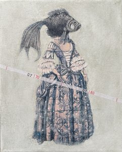 Surreal Fish Lady by Karenina Fabrizzi