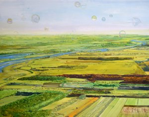 Floating Bubbles Landscape