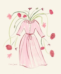 Blooming Pink Dress by Karin Lauria