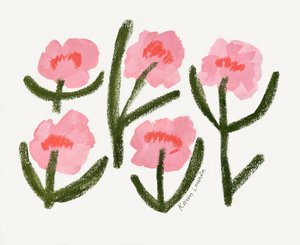 Modern Pink Flowers